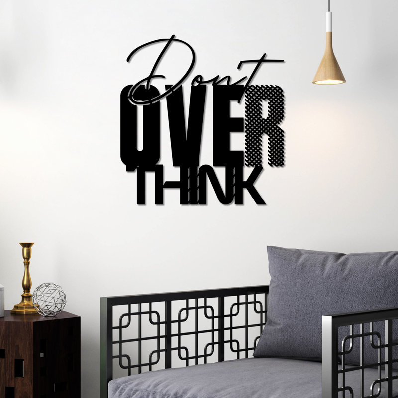 Decorative Metal Wall Accessory, Black, 20.5 x 21.3 inches | 100% Metal Construction, Thickness: 0.06 inches | Lightweight Design (2.8 lbs) | Perfect for Home Decor & Modern Interiors, Stylish and Durable