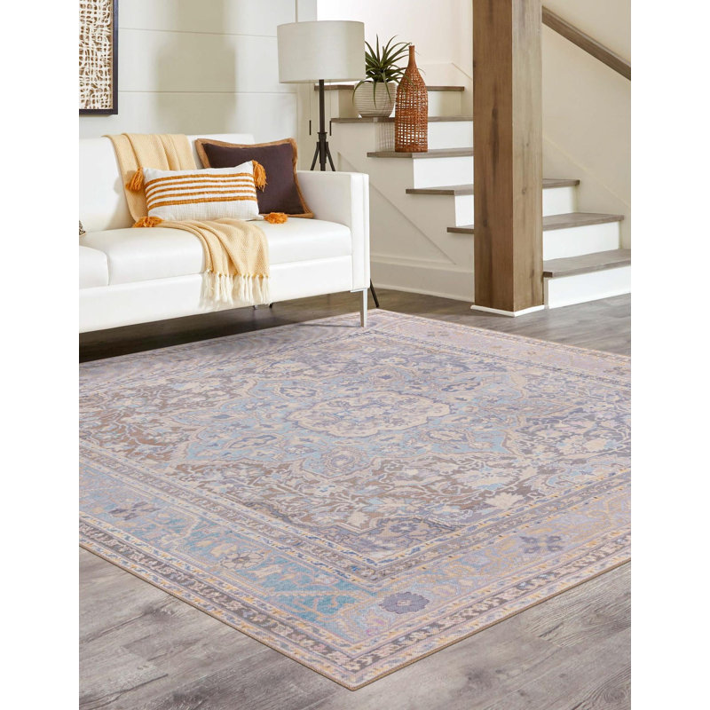 Oppie Moroccan Indoor Rug, Square 7'6"