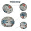 10.5cm H Glass Round Pendant Shade ( Screw On ) in Multicolour