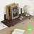 Floating Shelves, Set Of 10, Rustic Wood Wall Decor, Farmhouse Wall Mounted Shelves For Bedroom, Living Room, Kitchen And Bathroom-286392578