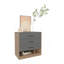Commode, 3 tiroirs, 1 tablette