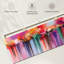 «Flowers Paint Drip» sur toile-1319065754