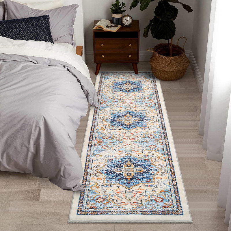 Tapis Venna avec envers antidérapant, Tapis de couloir 2 pi x 6 pi