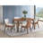 Walnut Finish Dining Table