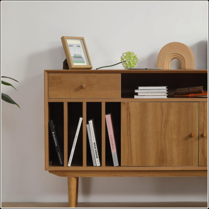 ANTIQUE LP PLAYER CABINET