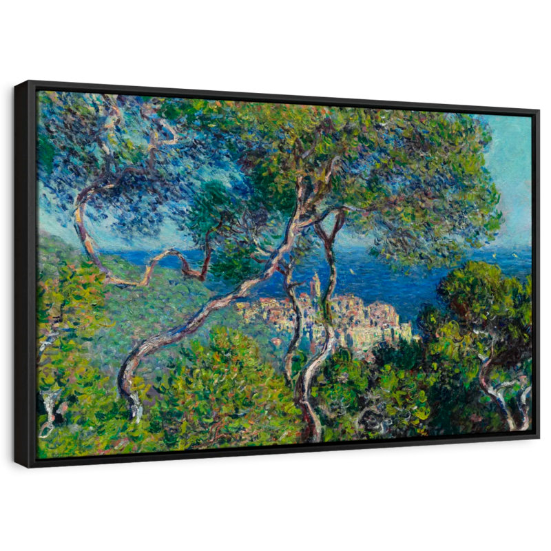 " Bordighera 1884 ", 19" H x 13" W