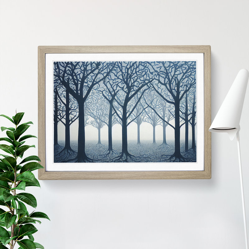 An Enigmatic Forest - Framed Print, Walnut, 25cm H x 34cm W x 2cm D