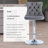 360°Swivel Bar Stools with Sliver Base-245266673