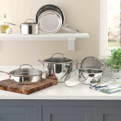 Cuisinart 11 Piece Stainless Steel Cookware Set