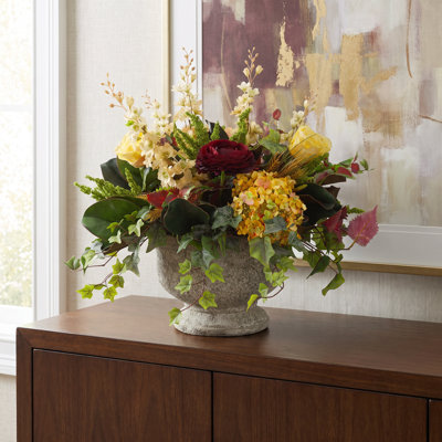 Mixed Floral Arrangement in Vase