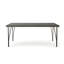 Table à manger Beaulah élégante de taille généreuse pour recevoir l'été avec une fabrication polyvalente de grande qualité