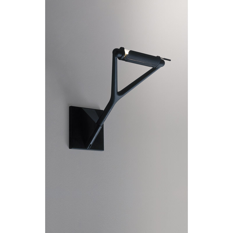 Lola 1 - Light Black Armed Sconce