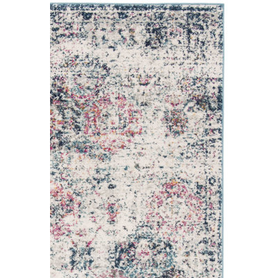 Cronin Navy/Teal Area Rug