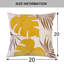 Coussin décoratif 20 x 20 feuilles Autumn Vibes -120943303