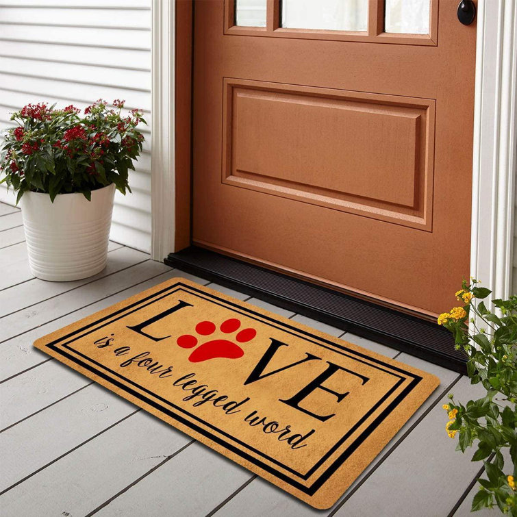 Trinx Ebrar Non-Slip Outdoor Doormat