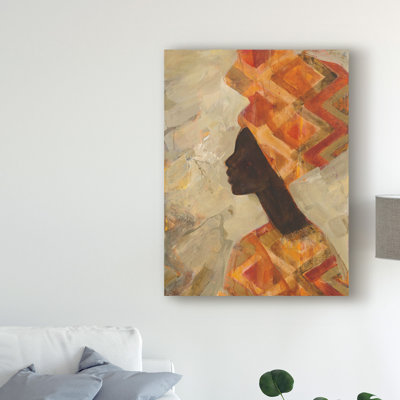 «African Beauty II» par Albena Hristova - reproduction sur toile