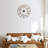 Nesya Metal Wall Clock