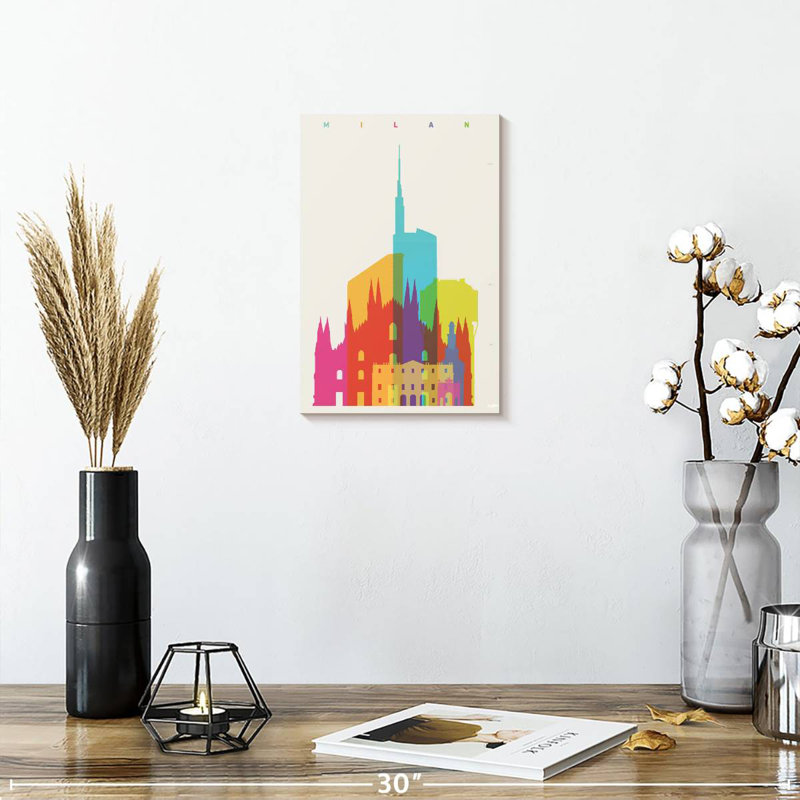 Nicci Vibrant Milan, 12" H x 8" W