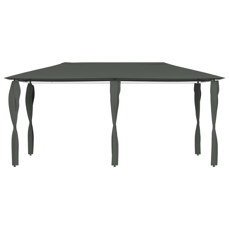 Arkhurst  Gazebo with Post Covers 2,98x5,3x2,59 m 160 g/m², Anthracite