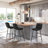 Pelayo Upholstered Leather Bar & Counter Stool-92424213-92422261