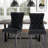 Tufted Velvet Wing Back Side Dining Chairs-747323165-747323153
