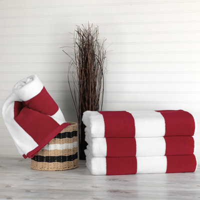Safdie & Co. Cotton Midweight Beach Towel