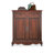 Nut-brown Solid Wood Shoe Storage Bench
