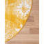 Tapis rond rond ikat blond Oneita