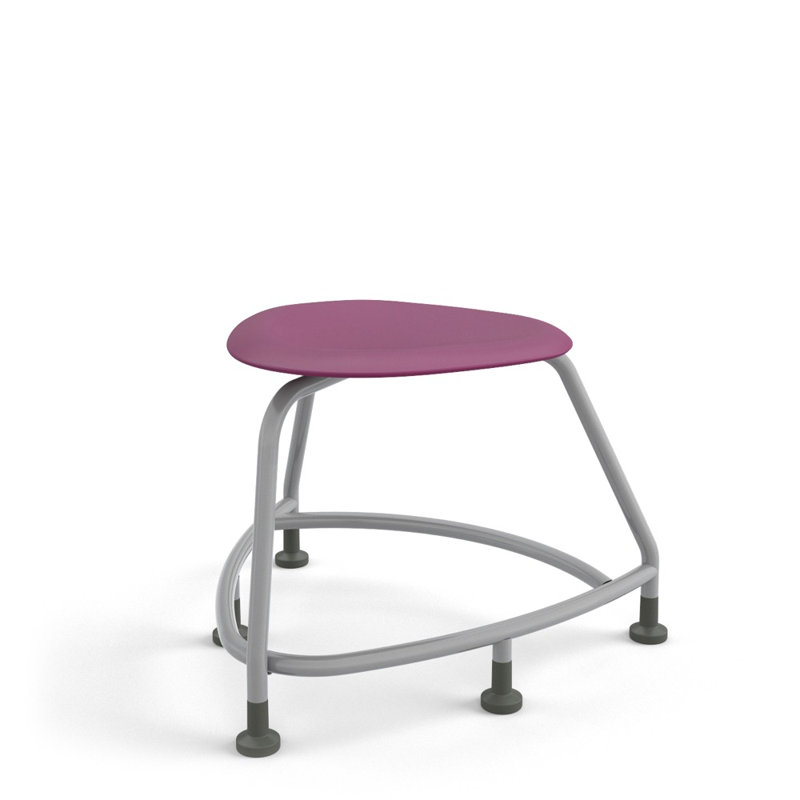 Chaise 360, glissières, Mauve