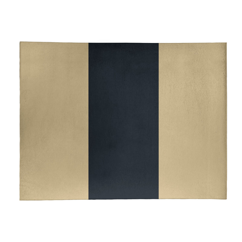 Tapis à rayures en poly-ivoire new orléans, Rectangle 8 pi x 10 pi
