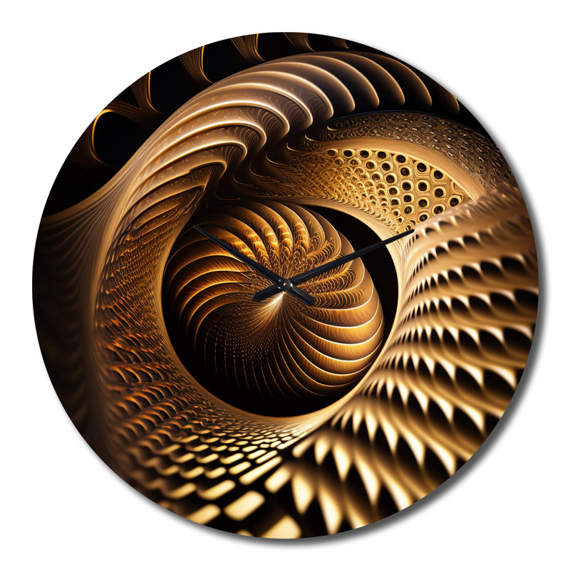 Horloge murale Op-Art Retro, Très grand