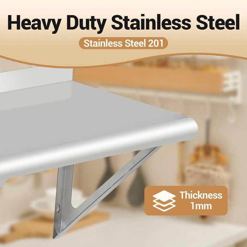Floating Shelf, 29.21cm H x 60.96cm W x 30.48cm D