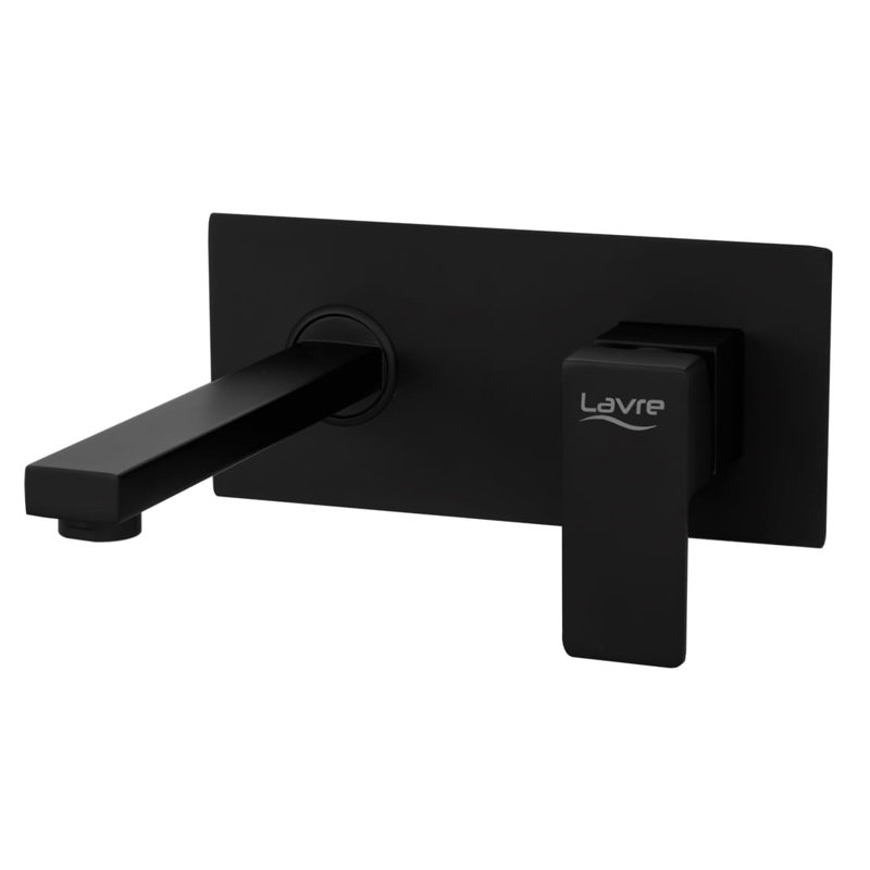 Concealed Washbasin Mixer, Black