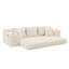 Oversized Boneless Four Seats Sofa with Cup Holder and Side Pockets, Upholstered Corduroy Sofa Bed Cloud Couch-881433357