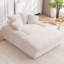 Chaise longue surdimensionnée Calden avec coussins détachables et tissu velours côtelé-120165242