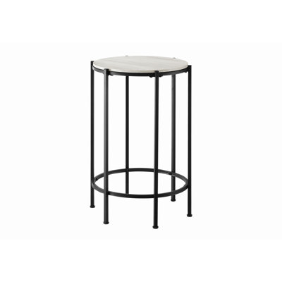 Accent Table, Round End Table, Side Table For Living Room, Bedroom