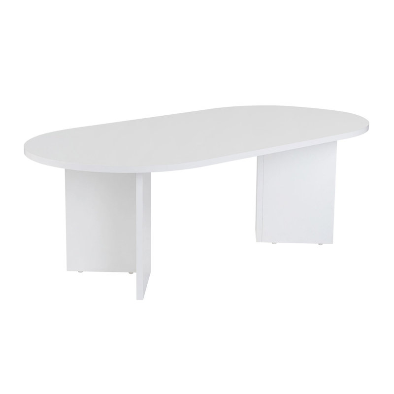 Modern White Coffee Table, 120 x 40 x 60 cm, 100% Melamine Coated Particle Board, Thickness: 0 cm, Design for Living Room, Durable & Easy to Clean, For Contemporary Spaces