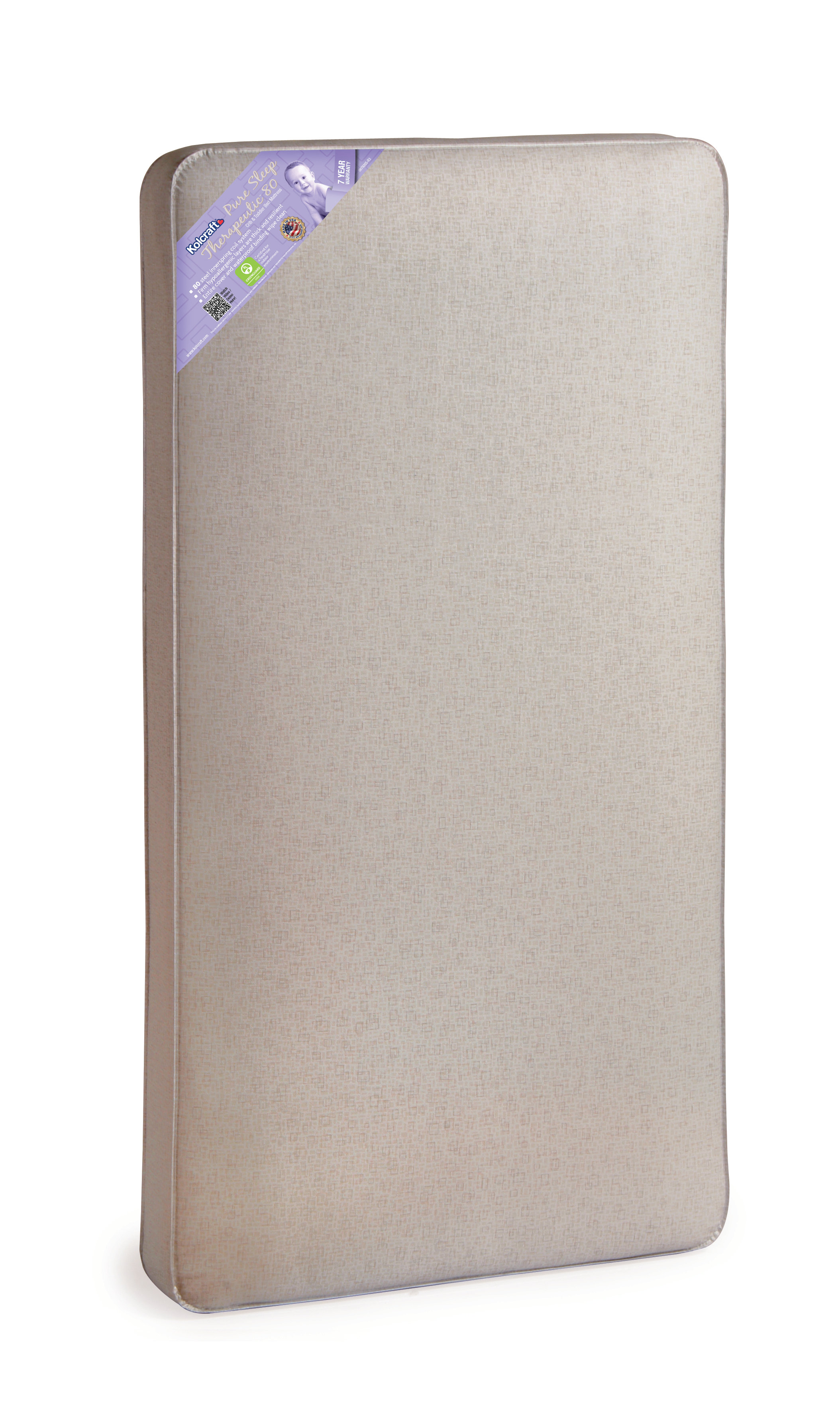 Alwyn Home Kolcraft Pure Sleep Therapeutic 80 Waterproof Standard Baby