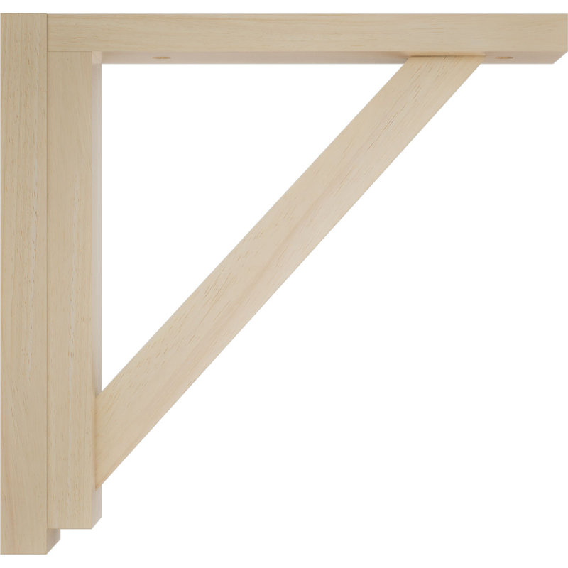 Support de tablette Traditional, Hévéa, H 10,25 po x l 2,5 po x P 10,75 po