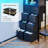 Loft Bed Twin Size With Desk And 11 Storage Drawers, Metal Loft With Rgb Lights, Charging Station-1578082191