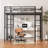 Loft Bed With Bookcase-1788862962