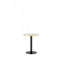 Table bistro 23,6 po ronde ultrabrillante avec bordure en acier inoxydable-185445012