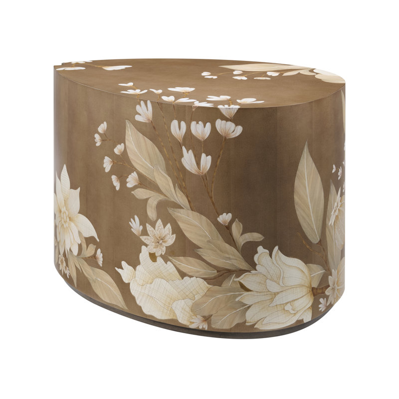 Bouquet End Table, Toasted Cashew