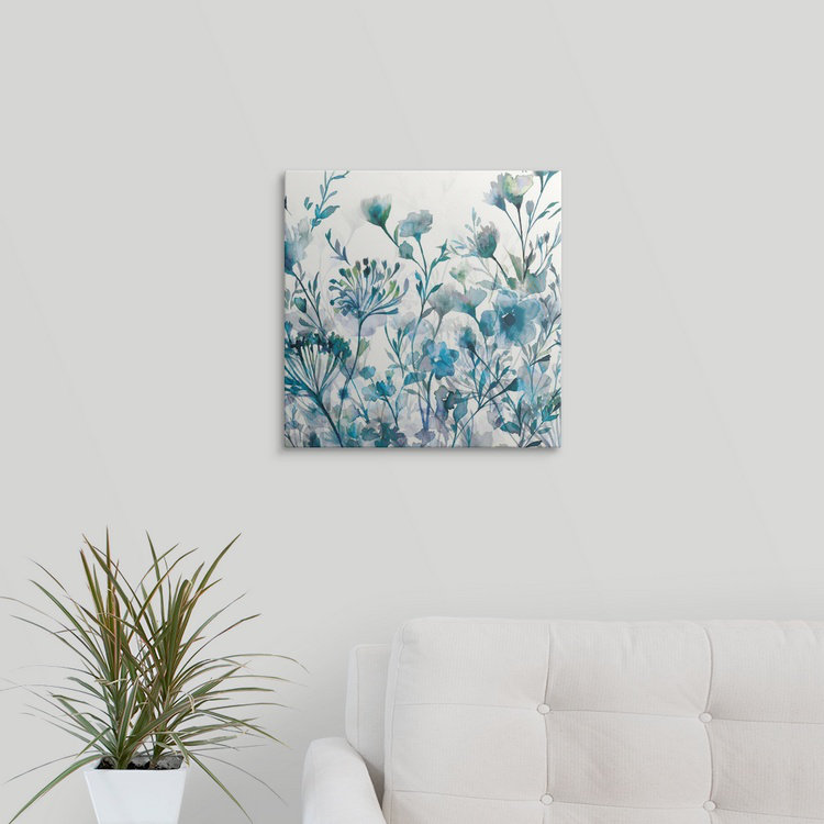 « transparent jardin-pomme vert », reproduction d’art, H 35 po x l 35 po x P 1,5 po, Toile