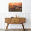 Golden Hour African Lions Peaceful Serene Abstract Cat Lion Nature Sunset Wall Art Print 1 Piece Wrapped Canvas Wall Art-1536408957