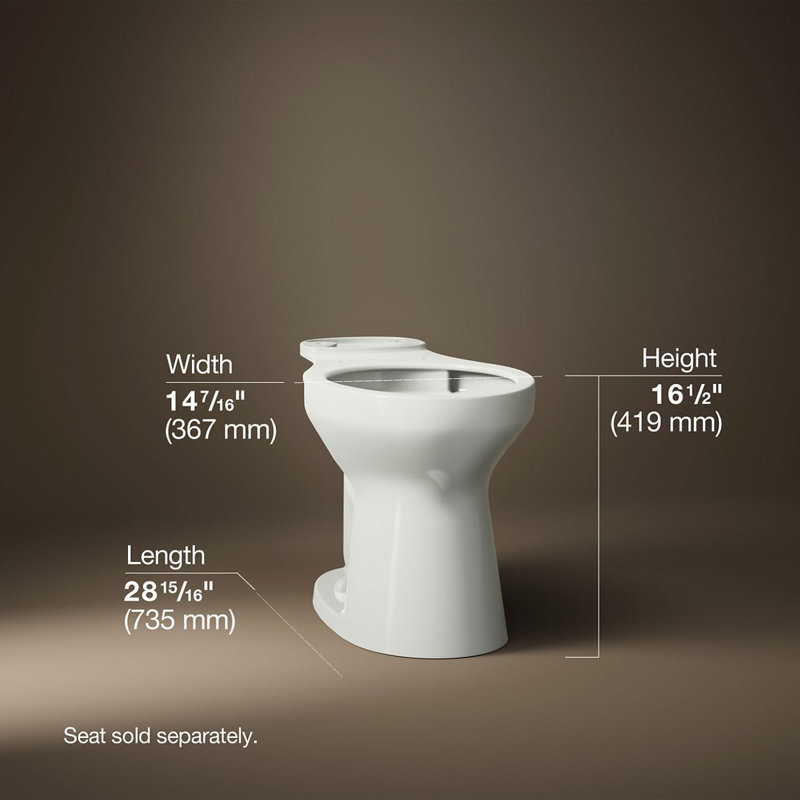 Cuvette de toilette Cimarron, Dune