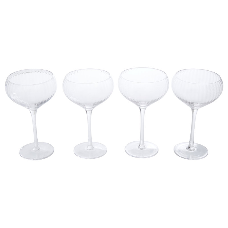 Anvita 0ml Martini Glass Set