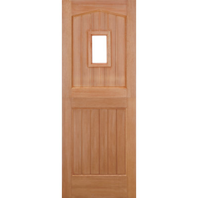 Stable 1L Unglazed Hardwood External Door