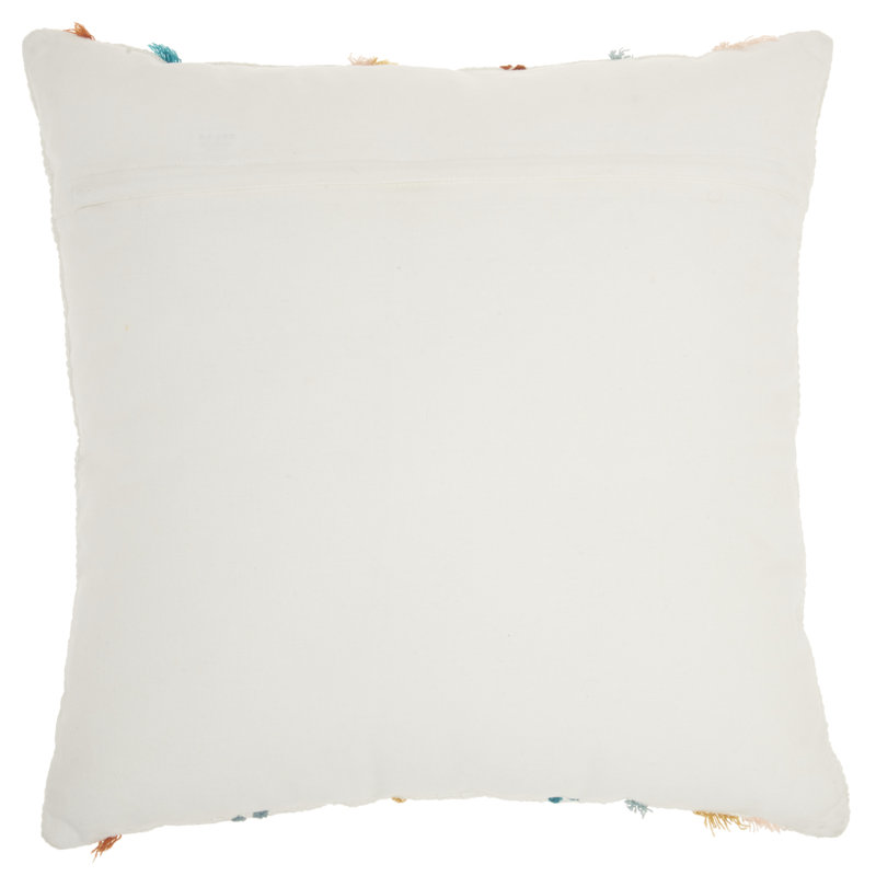 Striped Cotton Throw Pillow