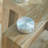 Modern And Practical Round Table: Clear Tempered Glass Top And Wood-coloured Mdf, Ideal For Living Rooms And Bedrooms